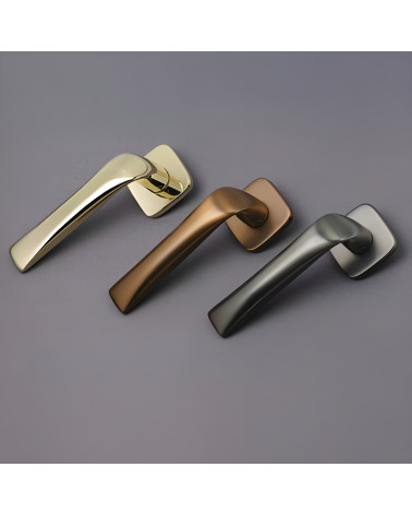 FOLD door handle in black finish