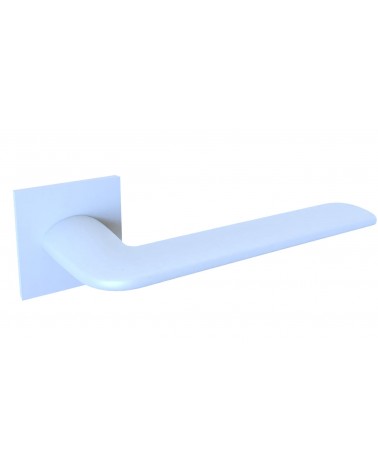White Square Line Stinger Door Handle