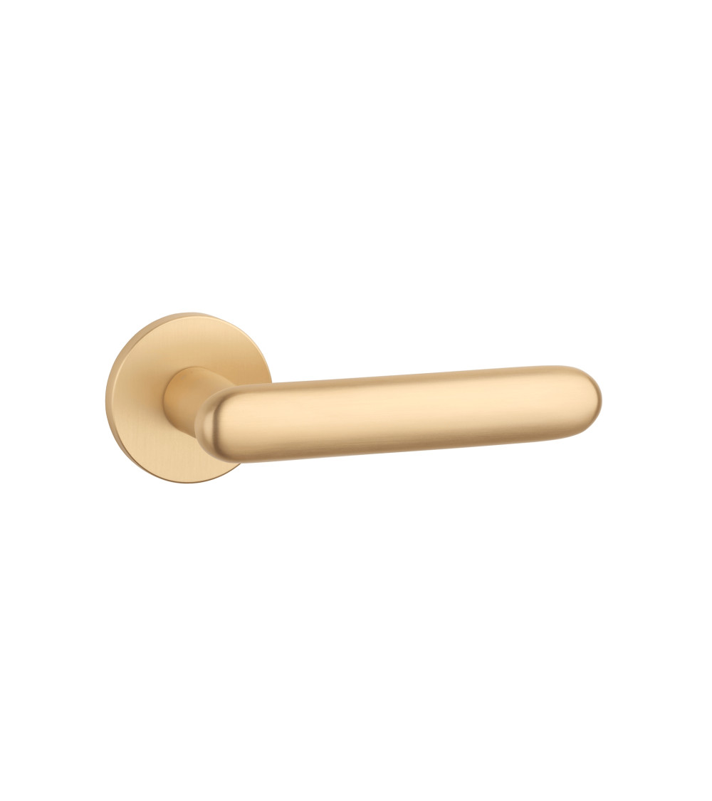 LARKA matt gold door handle design