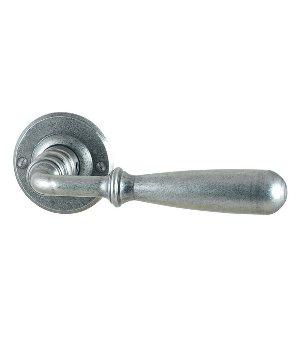 Antique round iron door handle FON