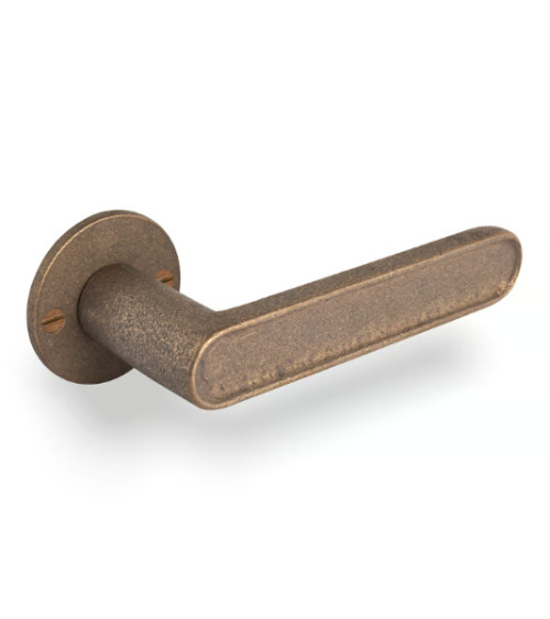 PAIR OF HANDLES PH "CAST" /50F RAW BRONZE