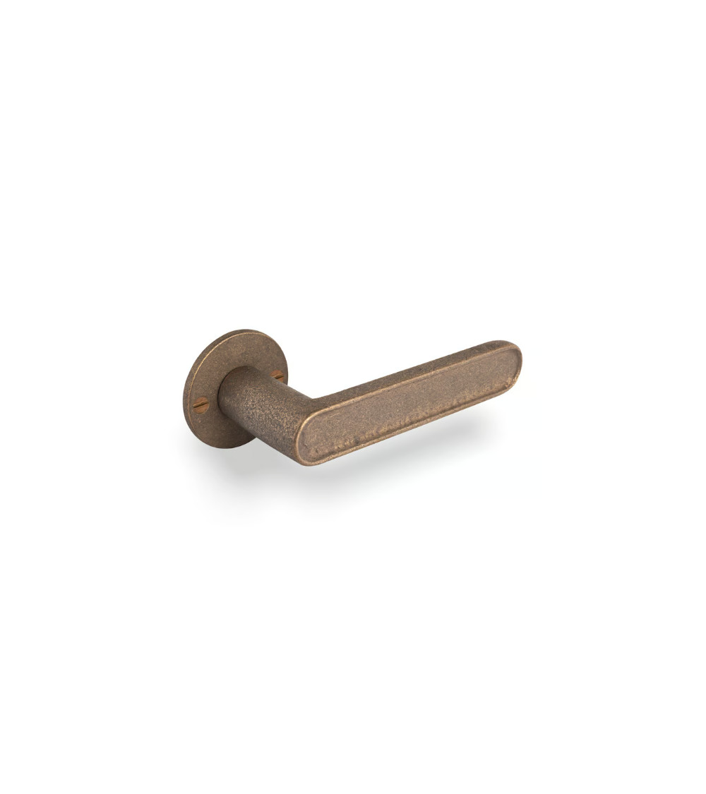 PAIR OF HANDLES PH "CAST" /50F RAW BRONZE