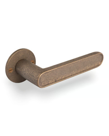 PAIR OF HANDLES PH "CAST" /50F RAW BRONZE