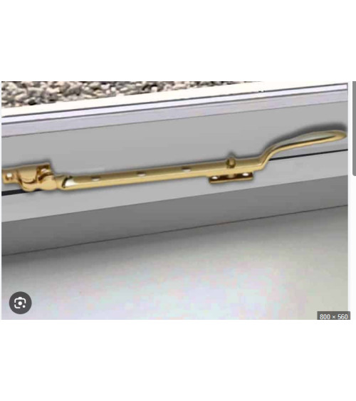 Bronze Window Stop - design handle