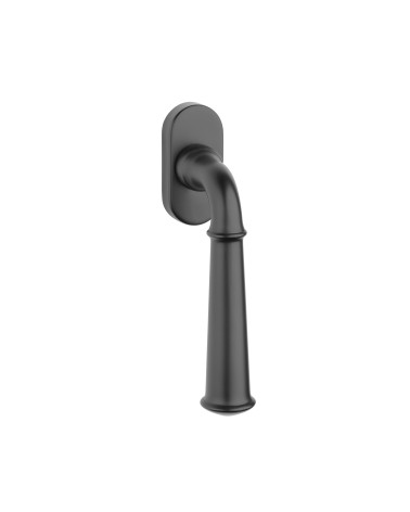 Matt black window handle IBRA design handle