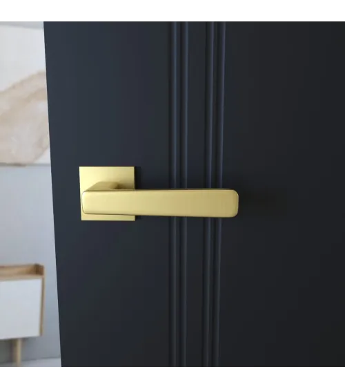 Modern square door handle PARMA design colour 1