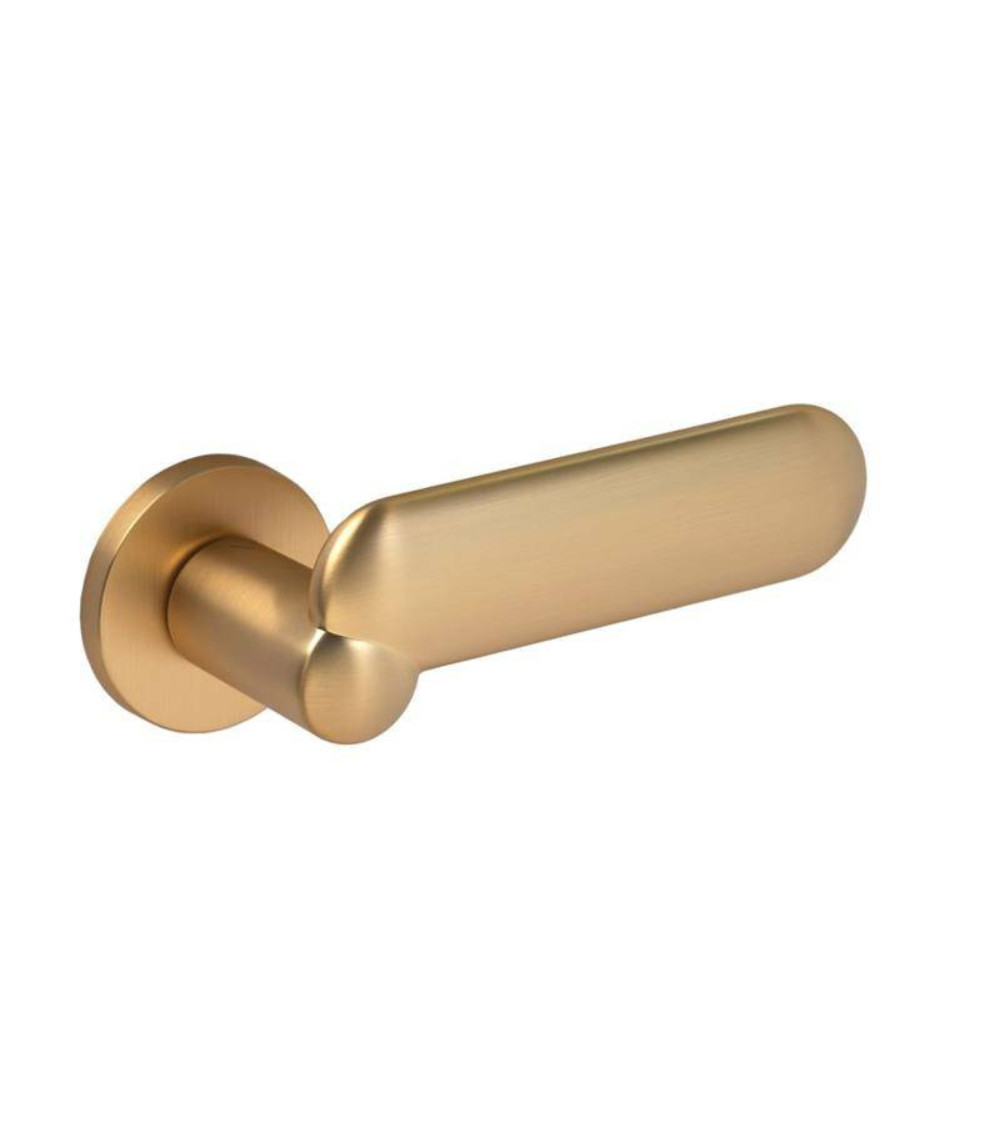 KELEDRES satin gold finish door handle design handle