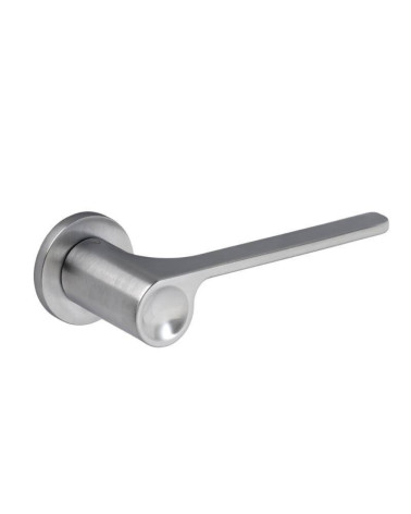 PLANO satin chrome door handle design