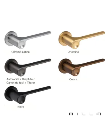 PLANO door handle design with 5 variations