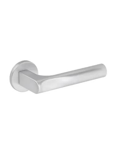 Modern design door handle in zamak TACTUS round design