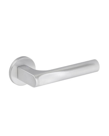 Modern design door handle in zamak TACTUS round design