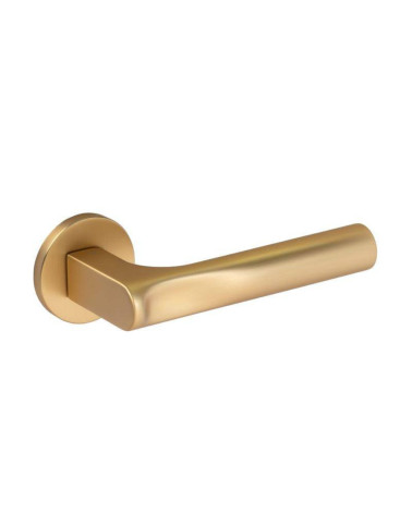 TACTUS satin gold door handle design