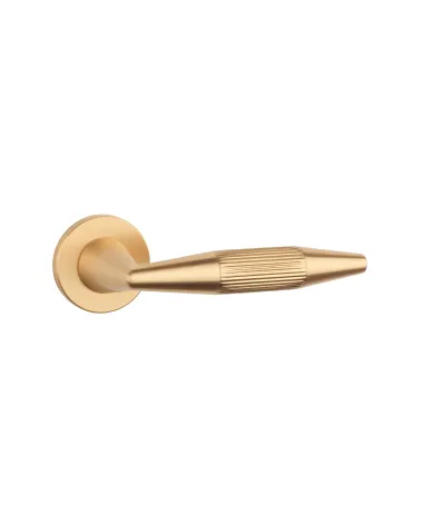 IDESA matt gold door handle design