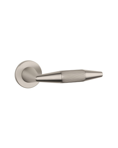 IDESA satin nickel door handle design