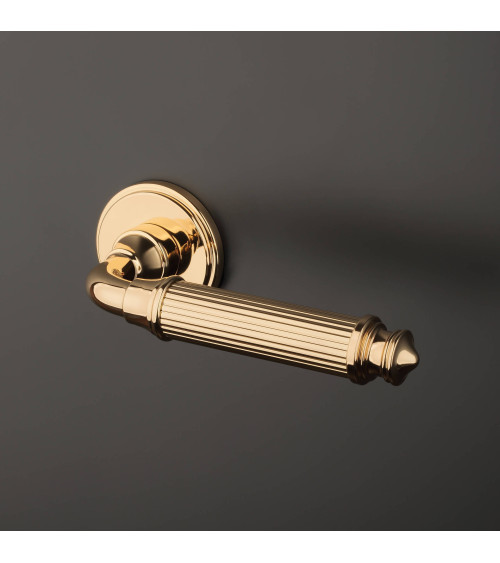 NIGELLA polished gold design door handle