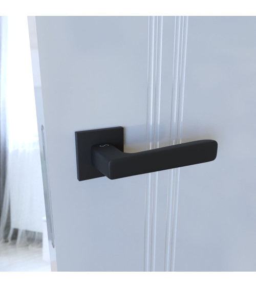 Black PARMA design door handle