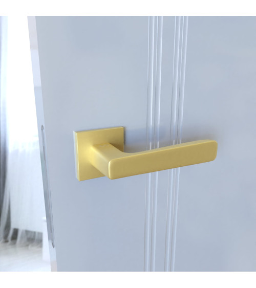 PARMA matt gold door handle design handle