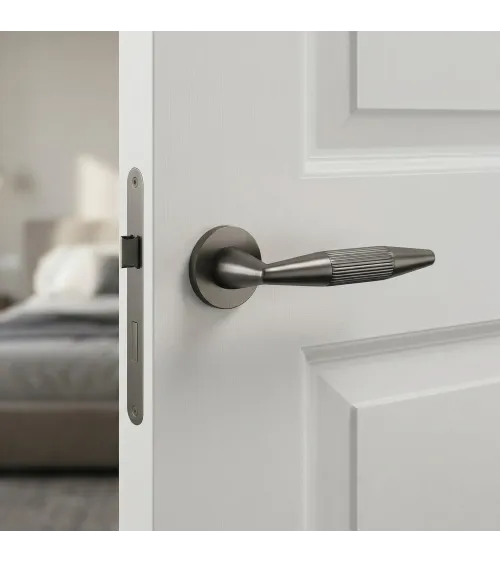 IDESA graphite door handle design