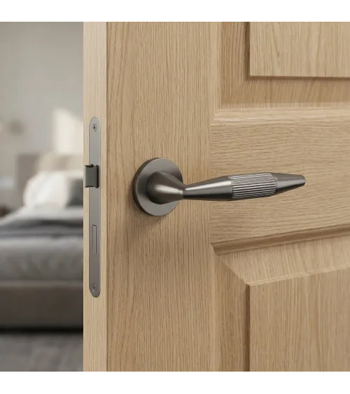 IDESA graphite door handle design