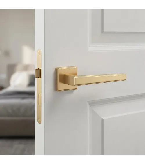 Contemporary door handle SYRINGA design handle