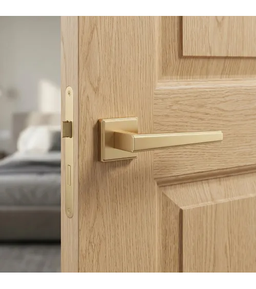 Contemporary door handle SYRINGA design handle