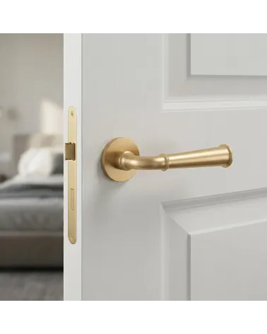 IBRA door handle matt gold finish