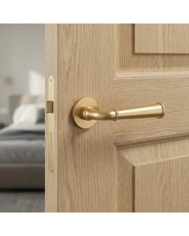 IBRA door handle matt gold finish