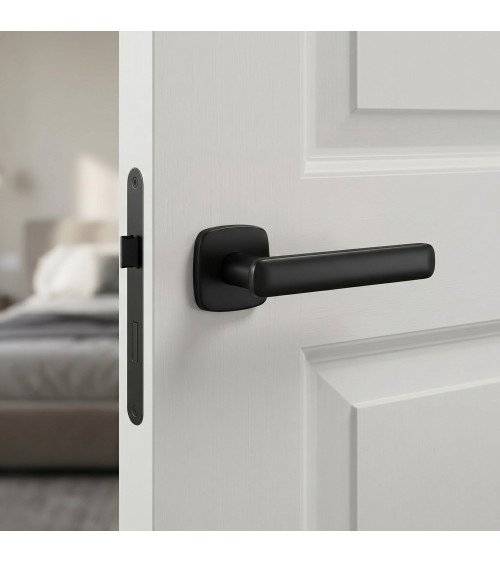 Black door handle FORMA design handle