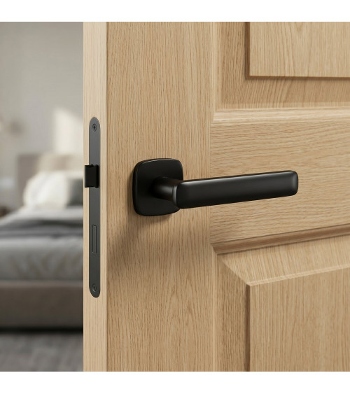 Black door handle FORMA design handle
