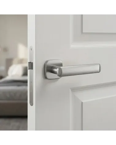 Door handle satin chrome FORMA