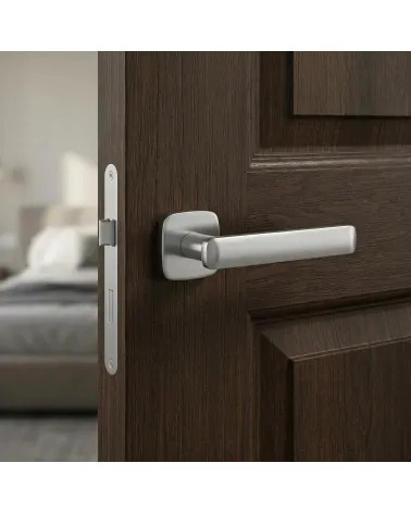 Door handle satin chrome FORMA