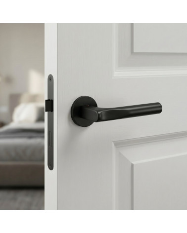 Black door handle TACTUS