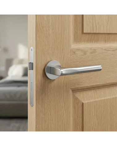 TACTUS round modern design zamak door handle