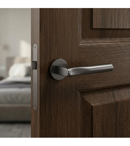 TACTUS anthracite door handle design