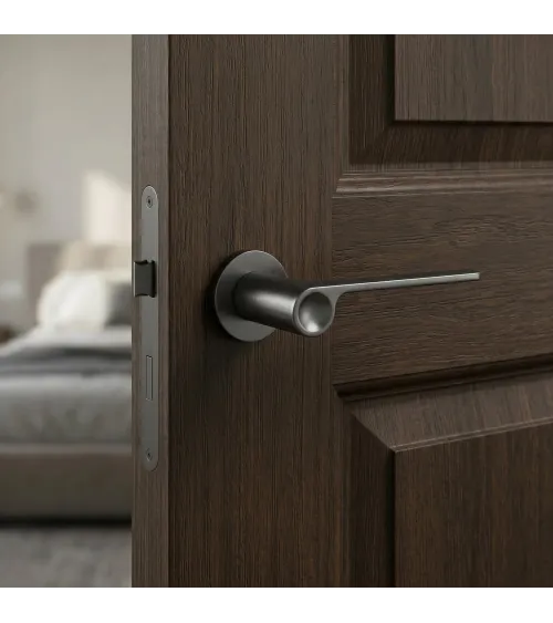 Anthracite door handle PLANO design