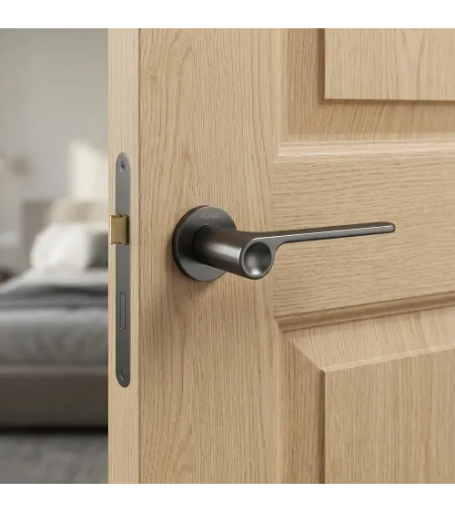 Anthracite door handle PLANO design