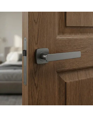 Anthracite door handle NOEMIA
