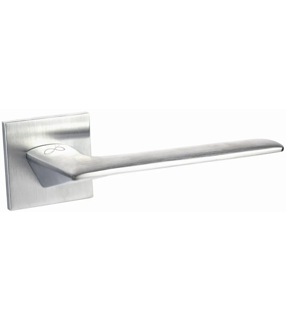 GIULIA brushed chrome line door handle design handle