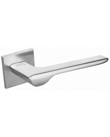 LIGNE brushed chrome door handle design handle