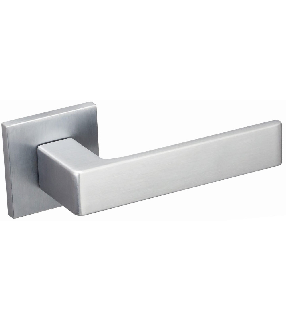 Brushed chrome Apollo door handle designer handle