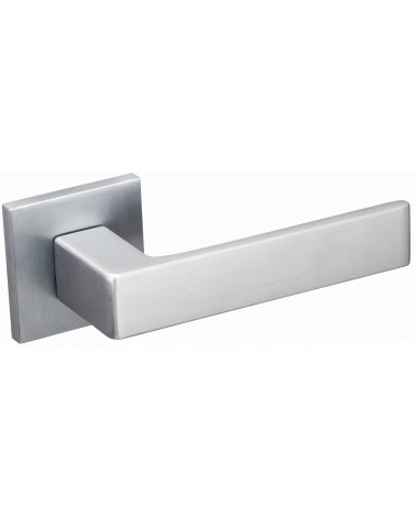 Brushed chrome Apollo door handle designer handle