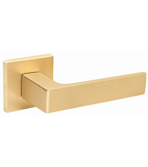 Matt gold Apollo door handle designer handle