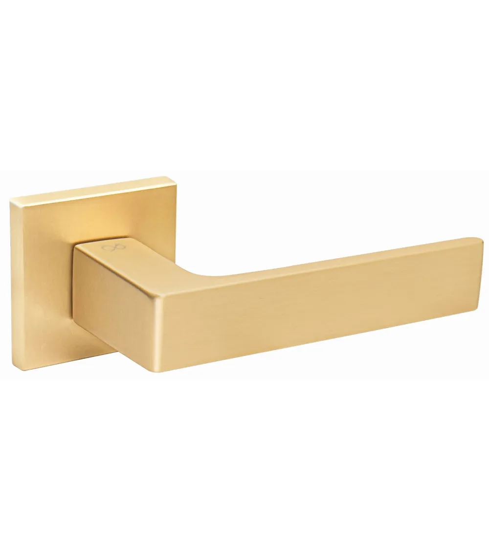 Matt gold Apollo door handle designer handle