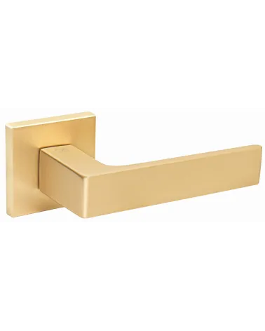 Matt gold Apollo door handle designer handle