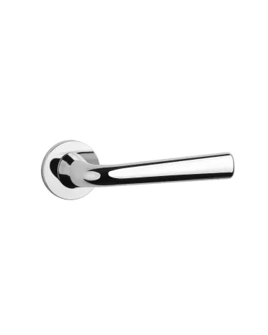 Polished chrome TULIPA interior door handle design