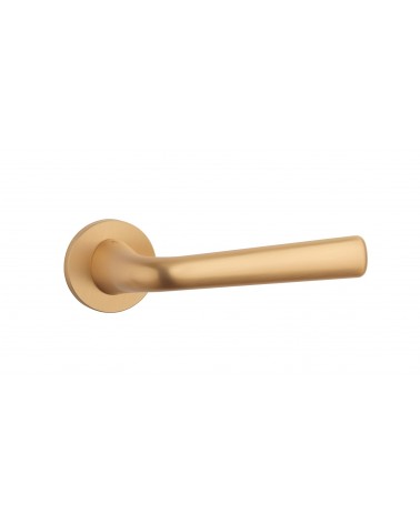 Matt gold TULIPA door handle interior door design