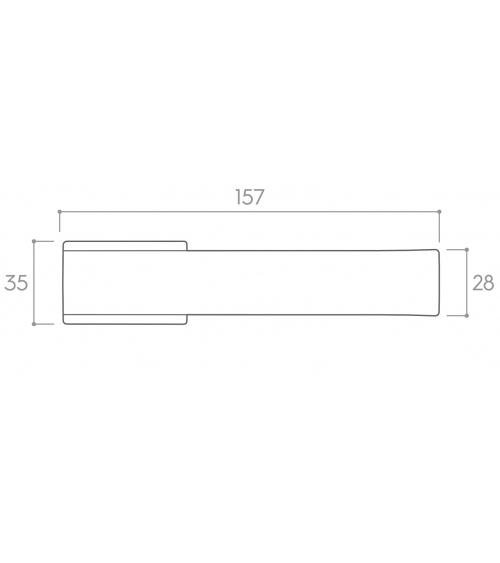 Black Arc door handle design handle