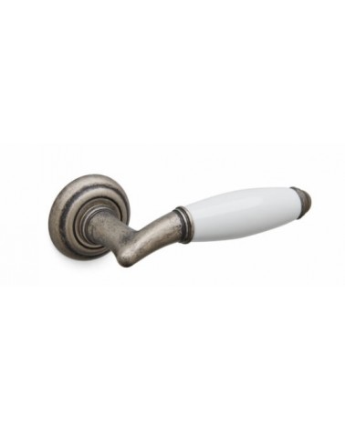 Mandelli Melody antique silver door handle design handle