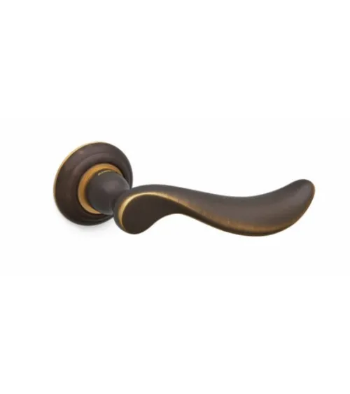 Mandelli Norma bronze sculpture door handle design handle