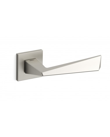 Mandelli Piramid brass door handle designer handle